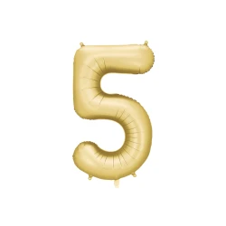 5-ös számú lufi arany 86 cm 5-ös számú lufi arany 86 cm