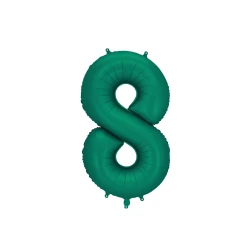 8-as számú léggömb Sötétzöld 86 cm 8-as számú léggömb Sötétzöld 86 cm