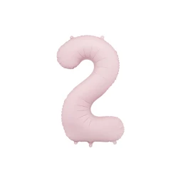 2-es számú lufi Pasztell rózsaszín 86 cm 2-es számú lufi Pasztell rózsaszín 86 cm