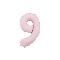 9-es számú lufi Pasztell rózsaszín 86 cm 9-es számú lufi Pasztell rózsaszín 86 cm