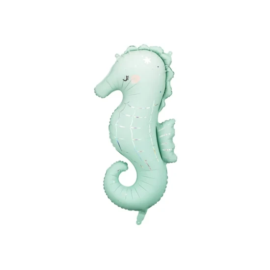 Party Deco léggömb csikóhal 98 cm Fólia léggömb csikóhal formájú