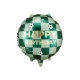 Happy Birthday ballon labdákkal – 35 cm-es fólia lufi sport születésnapi dekorációhoz