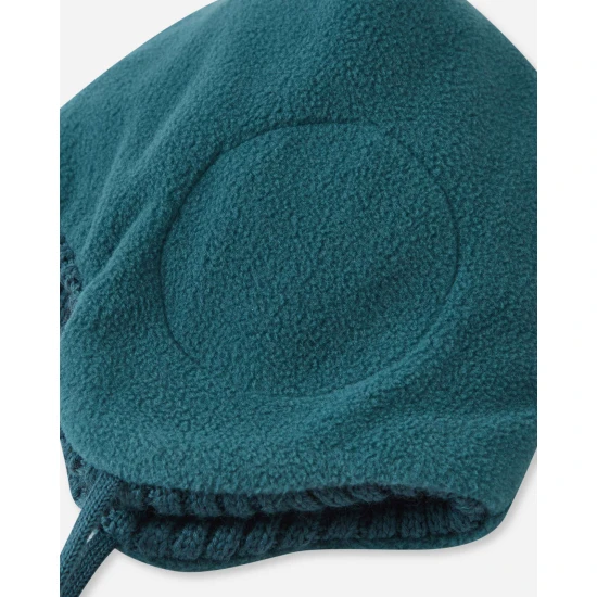 Kötött sapka Paljakka Dark Teal Reima Kötött sapka Paljakka Dark Teal