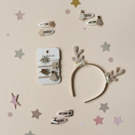 Headband Reindeer Golden Headband Reindeer Golden