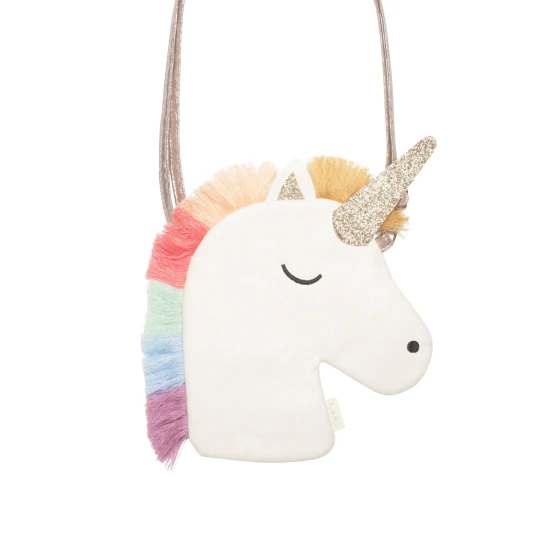 Rainbow Unicorn Purse - Egy édes pénztárca csillogó szivárvánnyal és arany sarokkal!