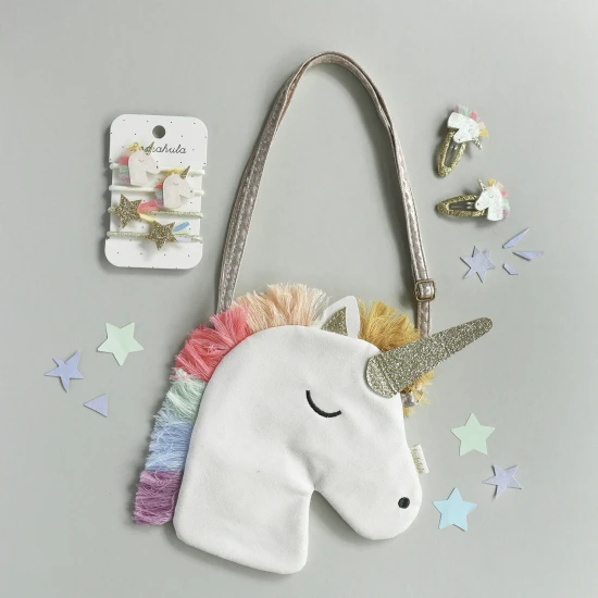 Rainbow Unicorn Purse - Egy édes pénztárca csillogó szivárvánnyal és arany sarokkal!