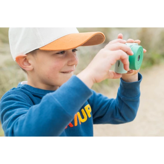 Gyerekkamera állati témájú szelfi kamerával. 