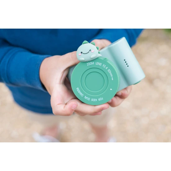 Gyerekkamera állati témájú szelfi kamerával. 