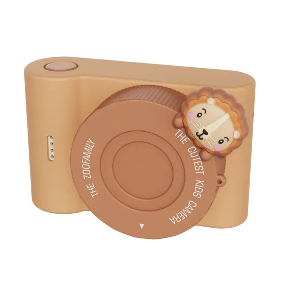 Gyerekkamera állati témájú szelfi kamerával. 