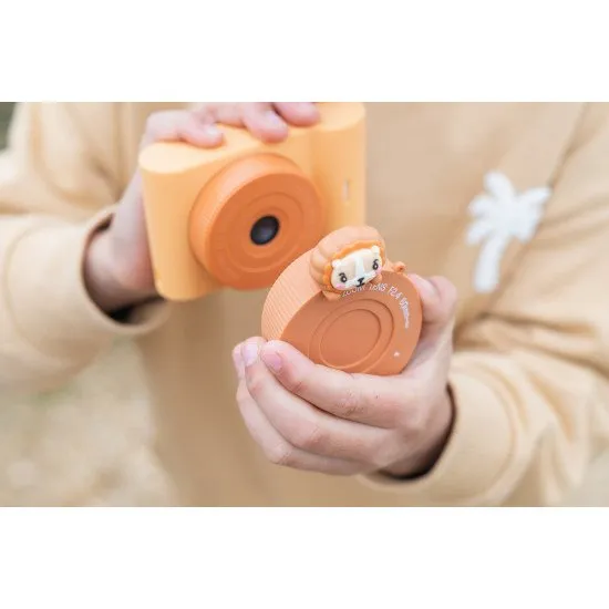 Gyerekkamera állati témájú szelfi kamerával. 