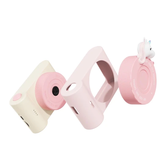 Gyerekkamera állati témájú szelfi kamerával. 