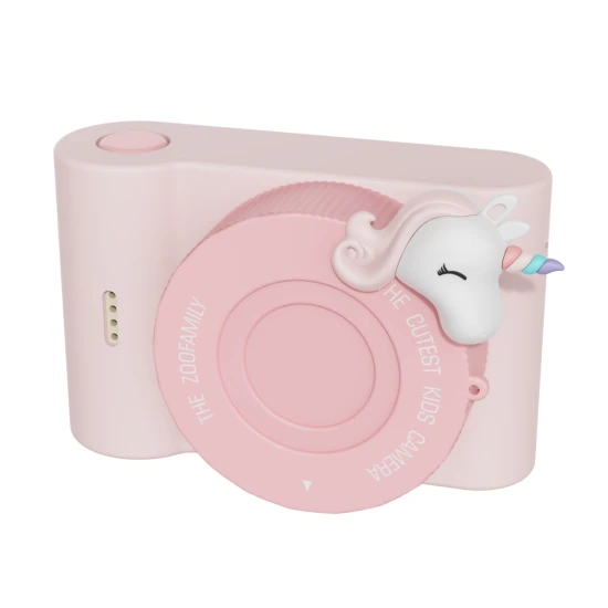 Gyerekkamera állati témájú szelfi kamerával. 