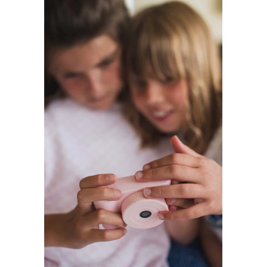 Gyerekkamera állati témájú szelfi kamerával. 