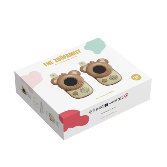 A Zoofamily gyermekrádió készlete 2 rádiót tartalmaz.