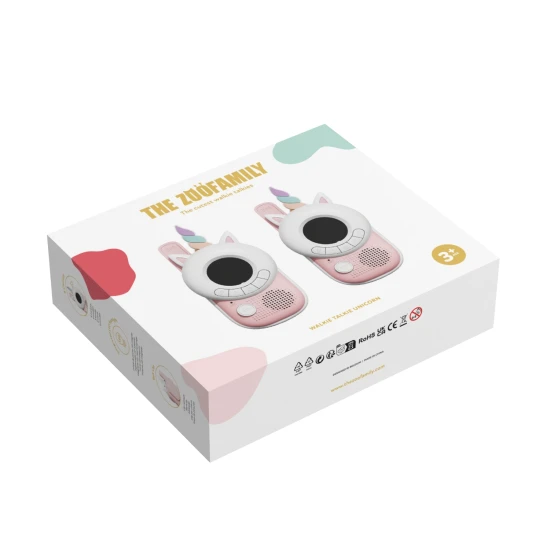 A Zoofamily gyermekrádió készlete 2 rádiót tartalmaz.