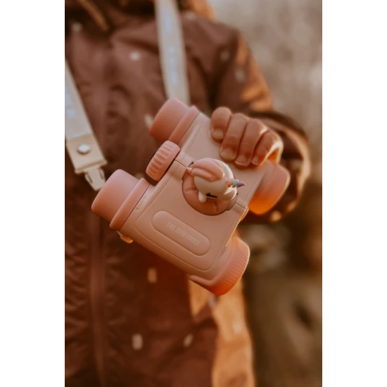 Gyermek távcső Zoo Eyes egyszarvú formájú rózsaszín dizájnnal és 8x-os nagyítással