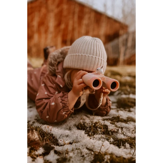 Gyermek távcső Zoo Eyes egyszarvú formájú rózsaszín dizájnnal és 8x-os nagyítással