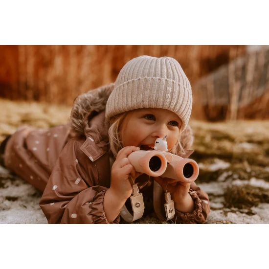 Gyermek távcső Zoo Eyes egyszarvú formájú rózsaszín dizájnnal és 8x-os nagyítással