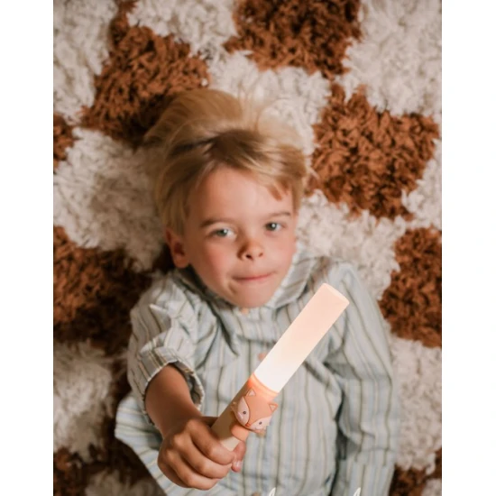 Gyerek zseblámpa Zoo Light Fox – játékos fény 3 az 1-ben