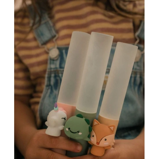 Gyerek zseblámpa Zoo Light Fox – játékos fény 3 az 1-ben