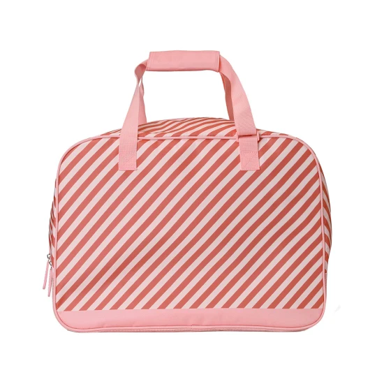 Strandtáska Stripes Bloom & Blush Strandtáska Stripes Bloom & Blush