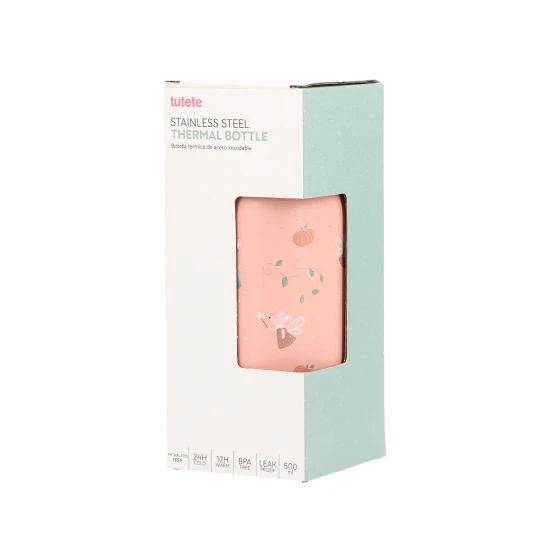Tutete Rozsdamentes acél kulacs 500 ml Mouse Fairies TT-109178