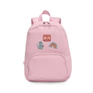 Gyerek hátizsák cserélhető felvarrókkal Pink