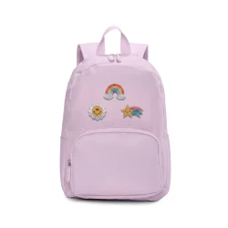 Gyerek hátizsák cserélhető felvarrókkal Lavender