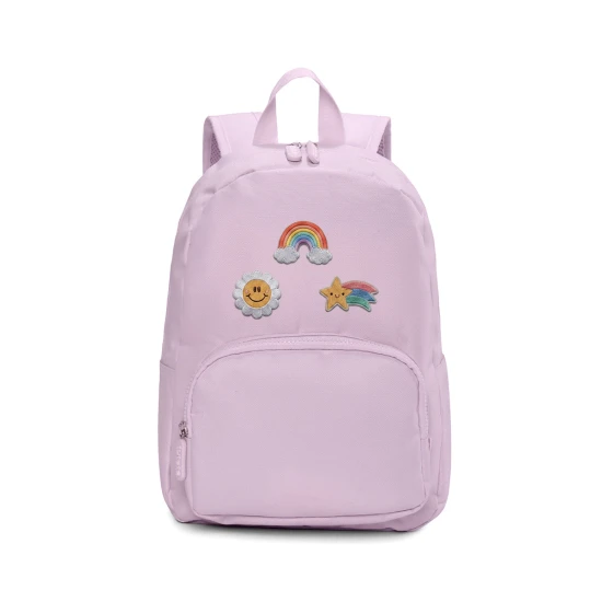 Gyerek hátizsák cserélhető felvarrókkal Lavender Tutete Gyerek hátizsák öntapadós textil foltokkal Lavender TT-109310