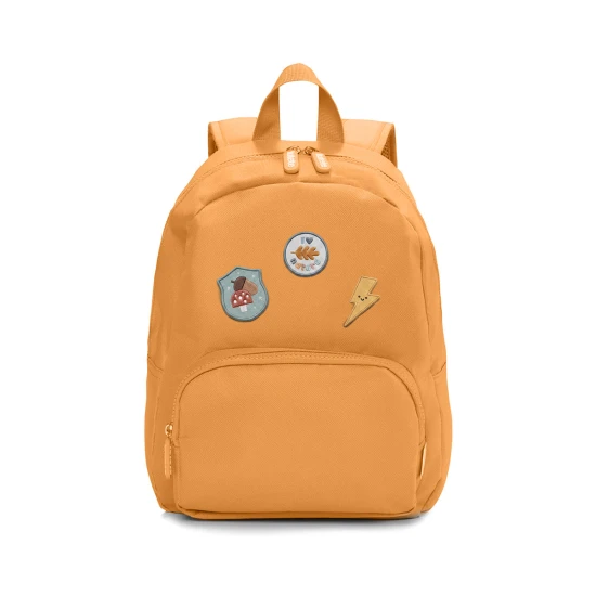 Tutete Gyerek hátizsák öntapadós textil foltokkal Mustard TT-109315