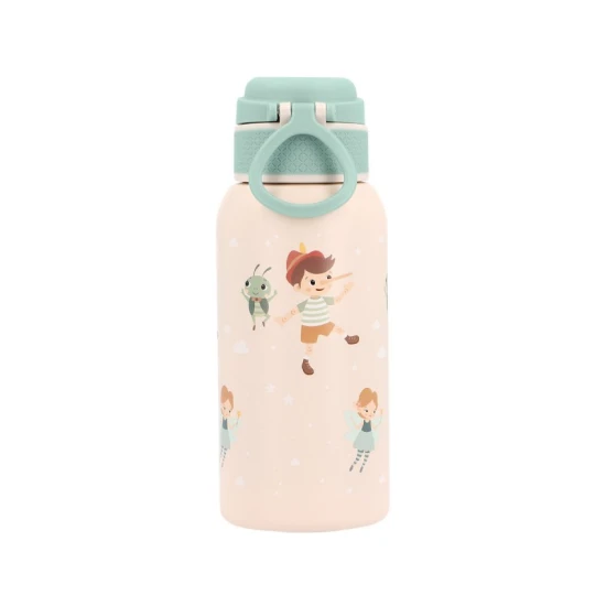 Rozsdamentes acél kulacs 500 ml Pinocchio Tutete Rozsdamentes acél kulacs 500 ml Pinocchio TT-109184