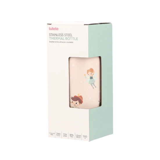 Rozsdamentes acél kulacs 500 ml Pinocchio Tutete Rozsdamentes acél kulacs 500 ml Pinocchio TT-109184