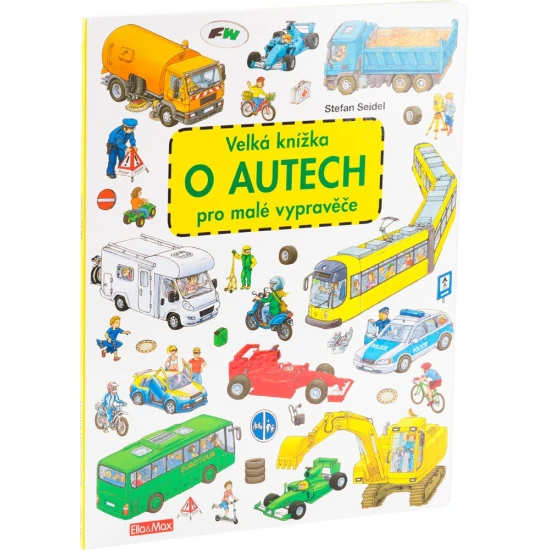 Velká knížka o autech pro malé vypravěče