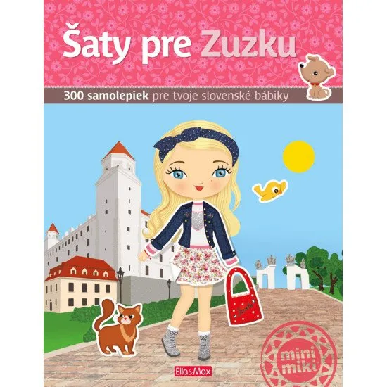 A népszerű matricás könyvek sorozata ezúttal egy szlovák babához hoz 300 matricát.