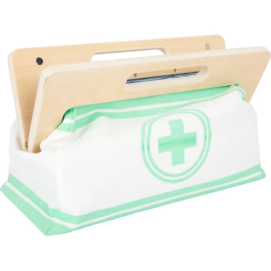 Orvosi felszerelés táskával