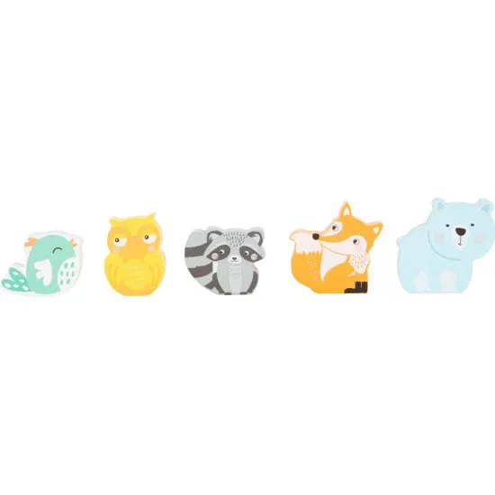 Kocka piramis állatok pasztell