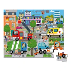 Puzzle tokban City 36 db