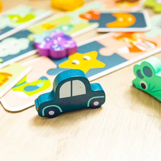 Érzékszervi pexeso és puzzle a motoros készségek és a memória fejlesztésére