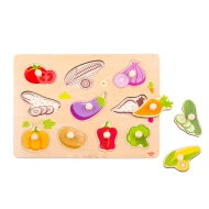 Beillesztési puzzle Zöldségek