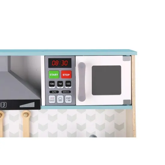 Konyha konyhai felszereléssel gyerekeknek