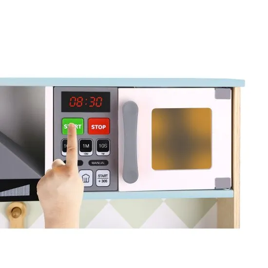 Konyha konyhai felszereléssel gyerekeknek