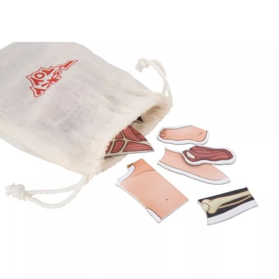  Mágneses puzzle Emberi test gyerekeknek