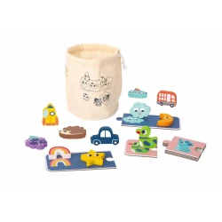 Érzékszervi pexeso és puzzle