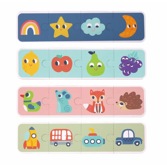 Érzékszervi pexeso és puzzle a motoros készségek és a memória fejlesztésére