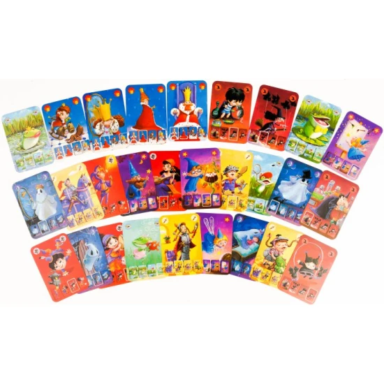 Kártyajáték Családok Kvartettje