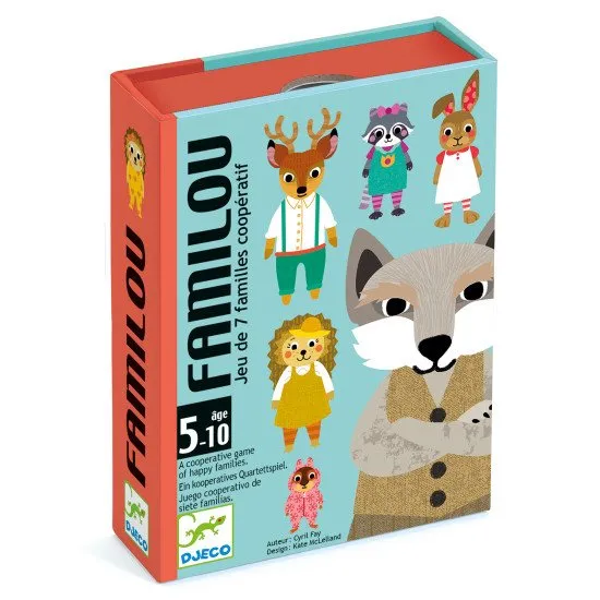 Kártyajáték Családok Kvartettje