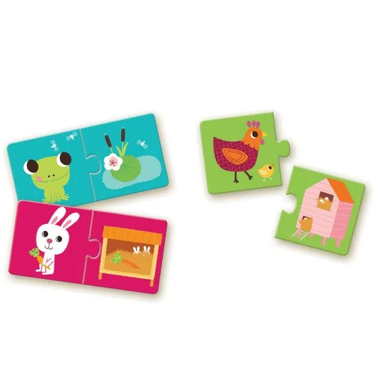 Kirakós páros: Ahol az állatok élnek