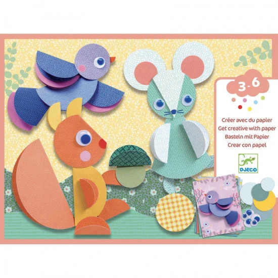 Összecsukható papírállatok