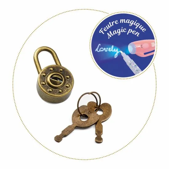 Titkos jegyzetfüzet varázstollal Oana