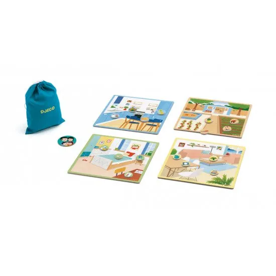 A tolvaj a házban játék – izgalmas memóriajáték az egész családnak